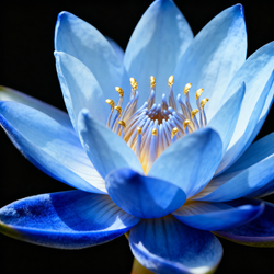 Blauwe lotus